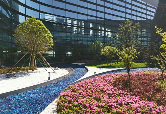 宁波栎社国际机场三期扩建工程景观工程